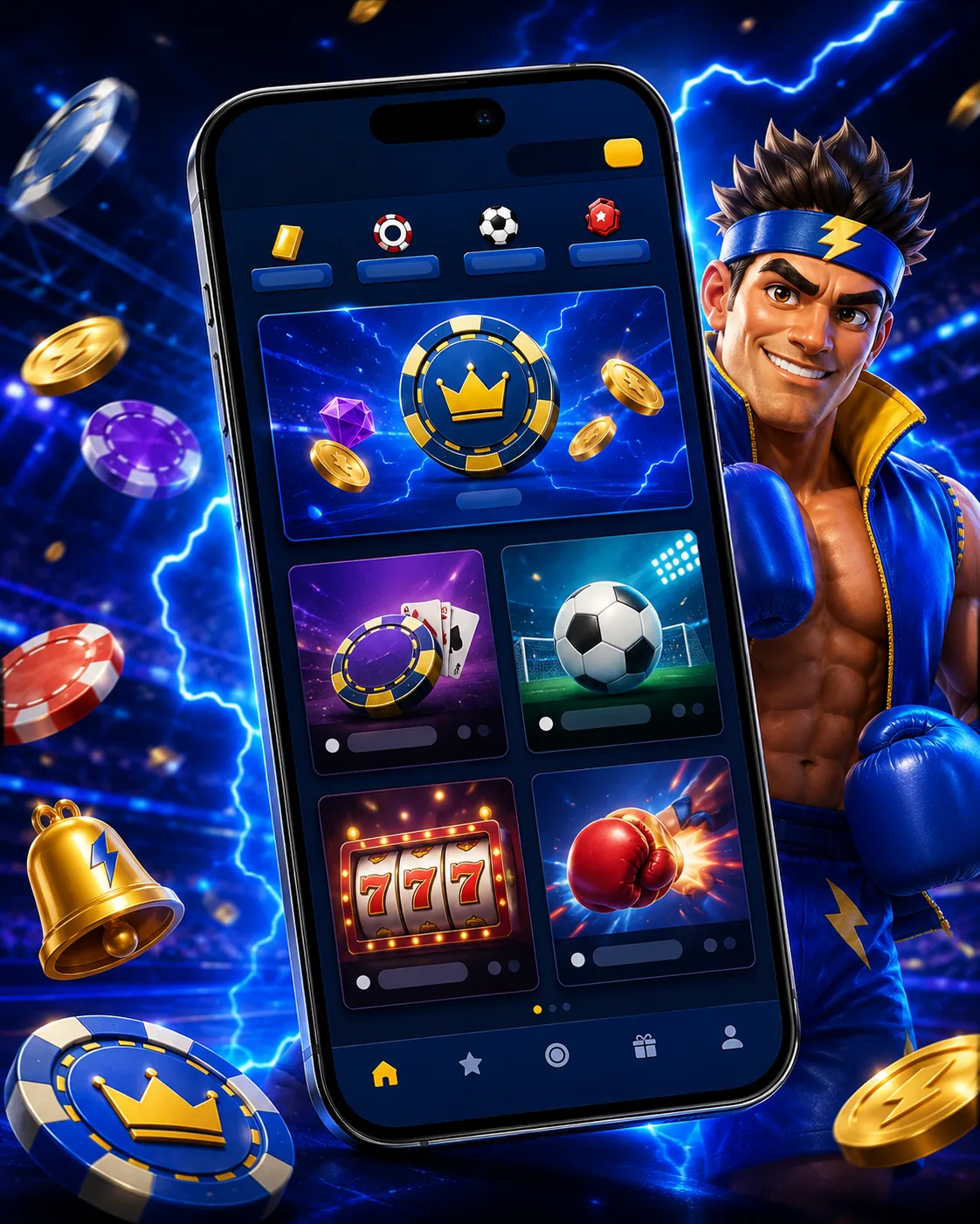 BigClash mobile lobby preview
